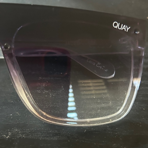 Quay Australia Black and Purple Gradient Sunglasses - Picture 2 of 4
